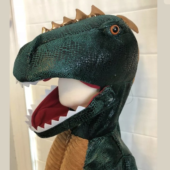 Tyrannosaurus T Rex Halloween Deluxe Costume Complete Toddler Kids Dinosaur NEW - Picture 6 of 8